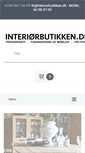 Mobile Screenshot of interiorbutikken.dk